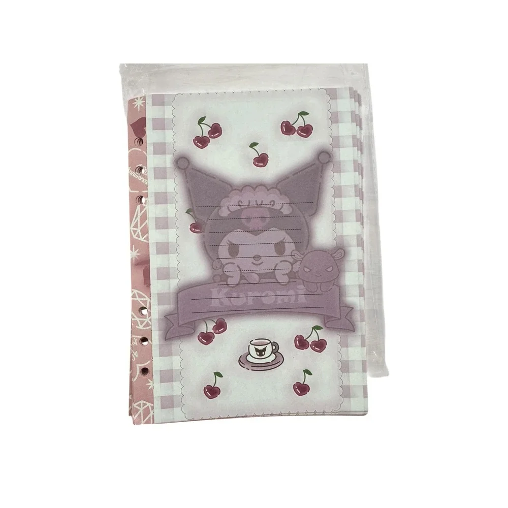 Sanrio Hello Kitty A5 Binder Planner Pink Floral House 6-Ring Journal with Paper
